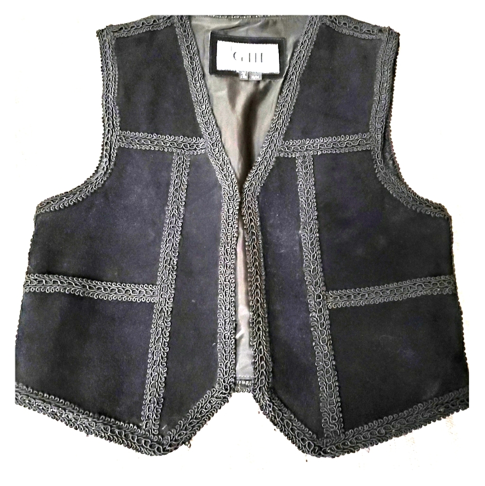 Suede Leather Vest